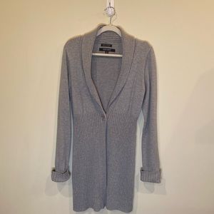 Coupe’ Collection Long Grey Cardigan.